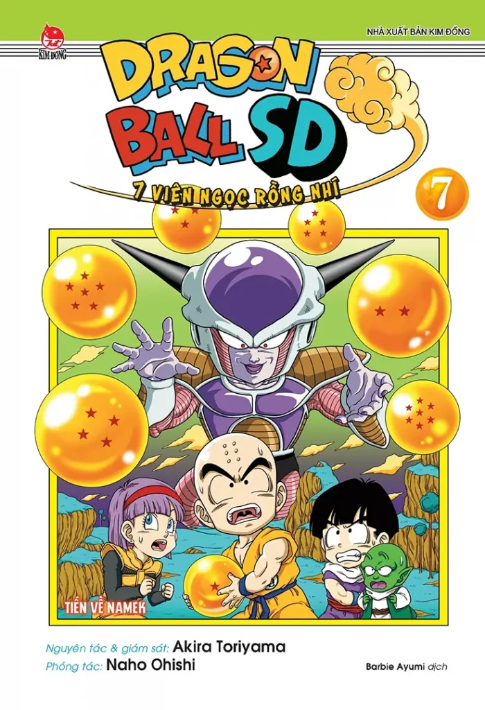 Ảnh bìa Dragon Ball SD - 7 viên ngọc rồng NHÍ - Tập 07