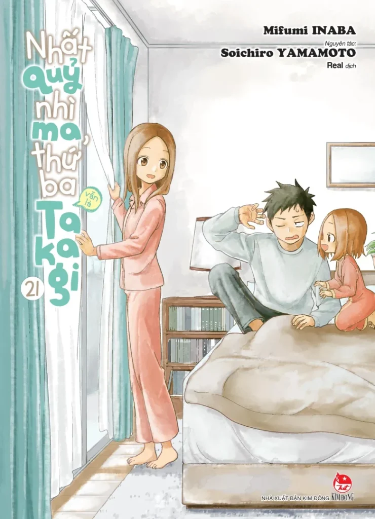 Ảnh bìa Nhất quỷ nhì ma, thứ ba (vẫn là) Takagi - Tập 21 - Phiên bản tiếng Việt