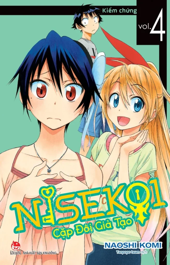 Ảnh bìa Nisekoi - Cặp đôi giả tạo - Vol. 04 - Phiên bản tiếng Việt