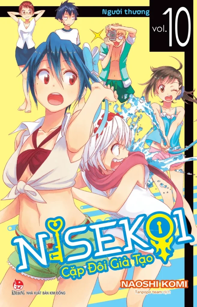 Ảnh bìa Nisekoi - Cặp đôi giả tạo - Vol. 10 - Phiên bản tiếng Việt